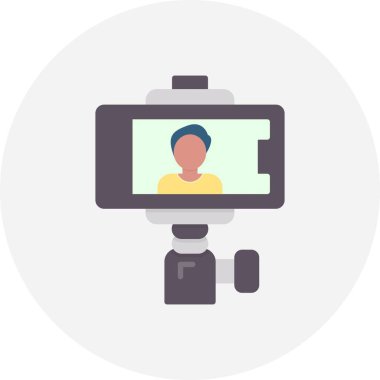 Selfie Stick Creative Icons Desig