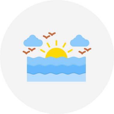 Sea Creative Icons Desig