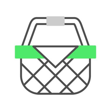 Picnic Basket Creative Icons Desig