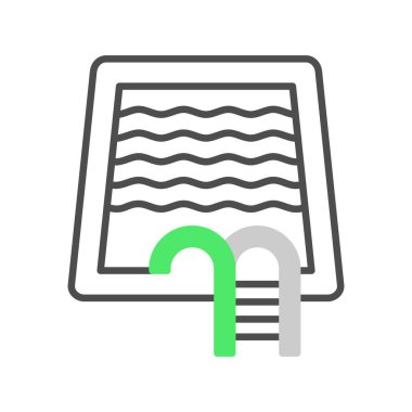  Swimming Pool Creative Icons Desig