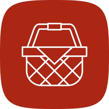 Picnic Basket Creative Icons Desig