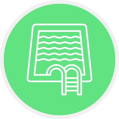  Swimming Pool Creative Icons Desig
