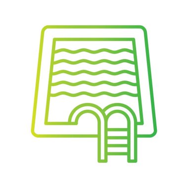  Swimming Pool Creative Icons Desig