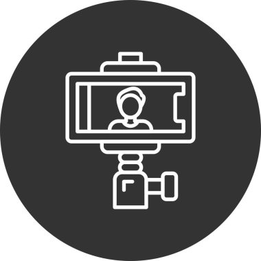 Selfie Stick Creative Icons Desig