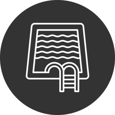  Swimming Pool Creative Icons Desig