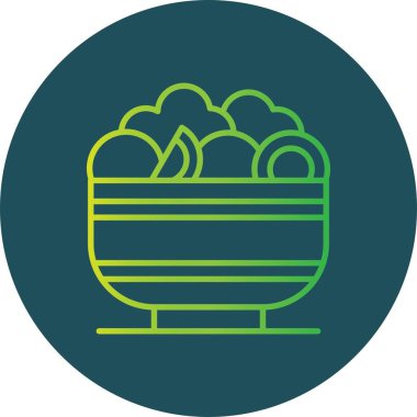 Salad Creative Icons Desig