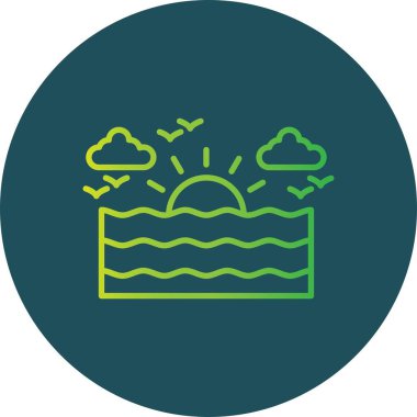 Sea Creative Icons Desig