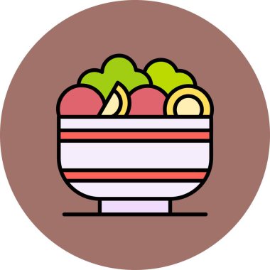 Salad Creative Icons Desig