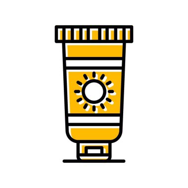 Sunscreen Creative Icons Desig