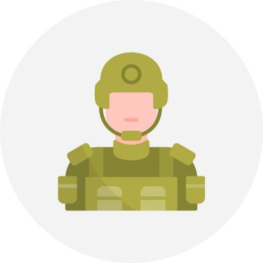 Soldier Creative Icons Desig