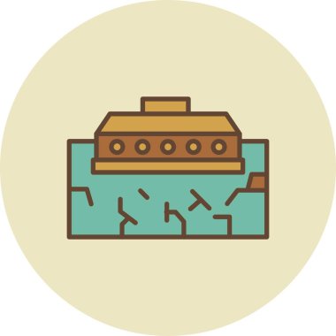 Land Mine Creative Icons Desig