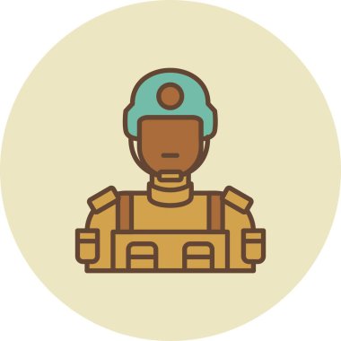 Soldier Creative Icons Desig