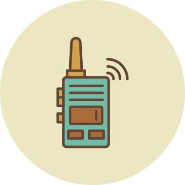 Walkie Talkie Creative Icons Desig