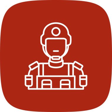 Soldier Creative Icons Desig
