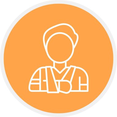 Injury Creative Icons Desig