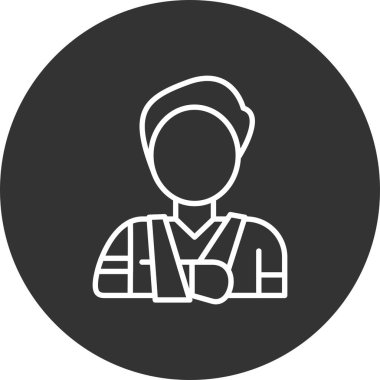 Injury Creative Icons Desig