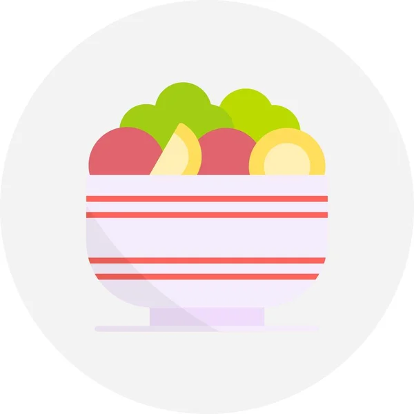Salad Creative Icons Desig – Stock-vektor