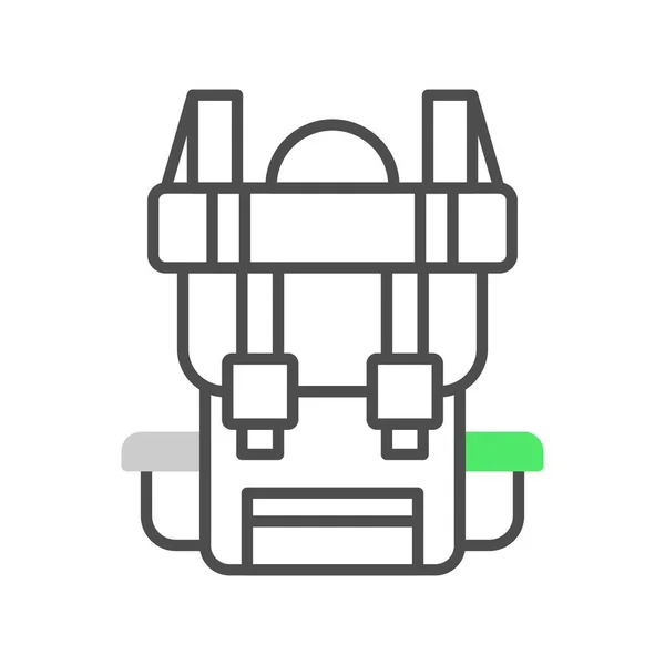 Backpack Creative Icons Desig — 스톡 벡터