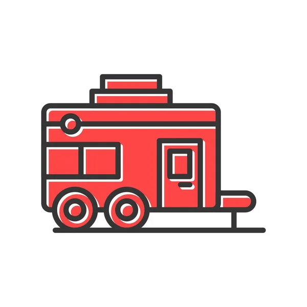 Caravan Creative Icons Desig — стоковий вектор