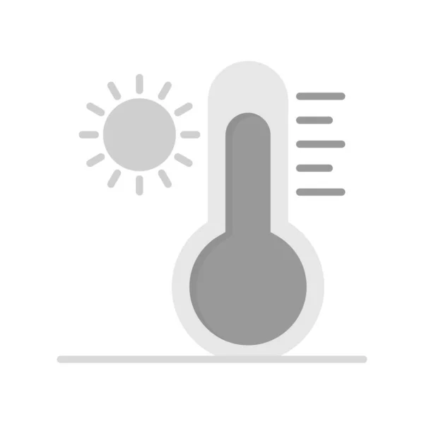High Temperature Creative Icons Desig — Vector de stock