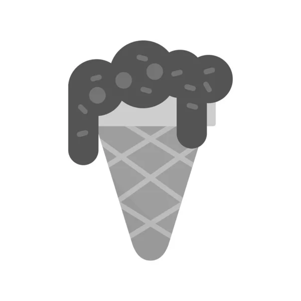 Ice Cream Creative Icons Desig — Vettoriale Stock