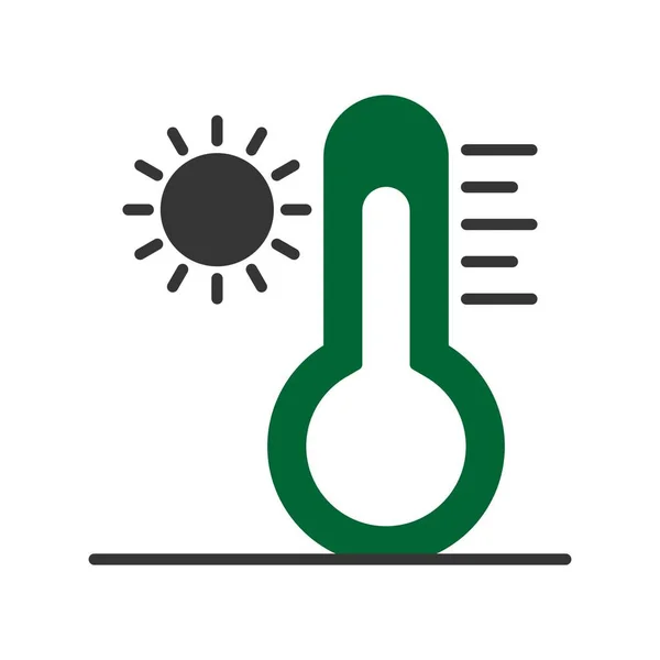 High Temperature Creative Icons Desig — Stockvektor