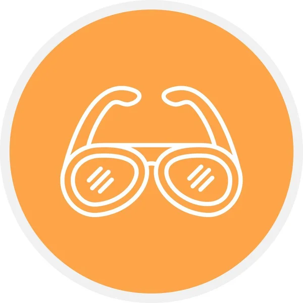 Sunglasses Creative Icons Desig — Wektor stockowy