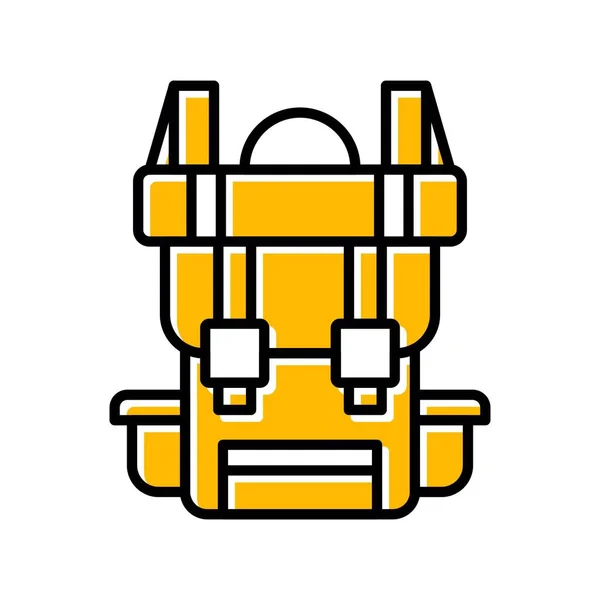 Backpack Creative Icons Desig — Stockový vektor
