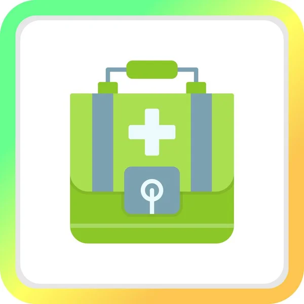First Aid Kit Creative Icons Desig — 스톡 벡터