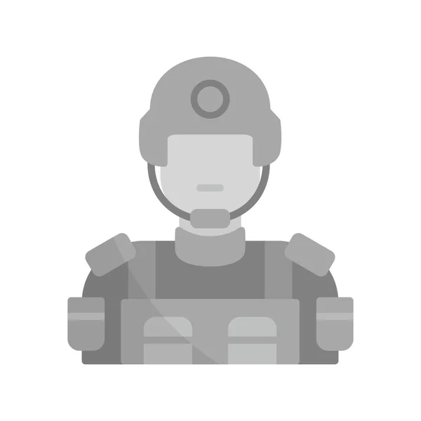 Soldier Creative Icons Desig — Stockový vektor