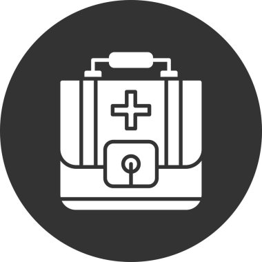 İlk Yardım Kiti Yaratıcı Simgeler Tasarımı