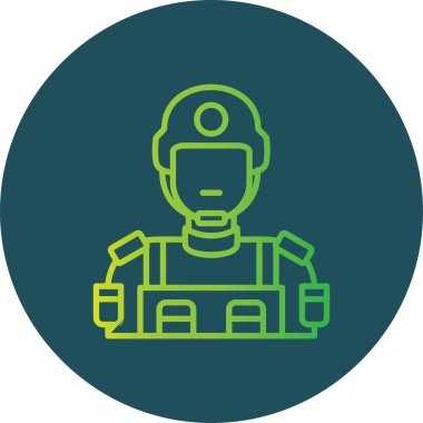 Soldier Creative Icons Desig