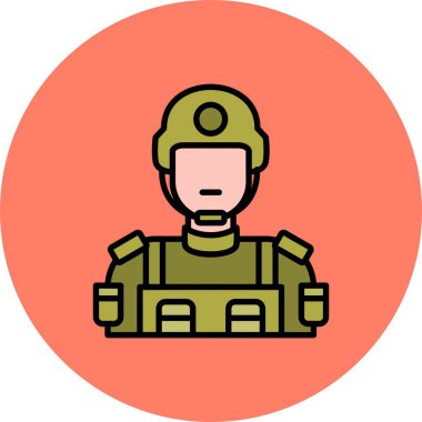 Soldier Creative Icons Desig