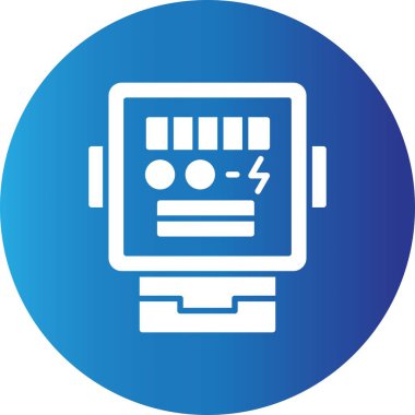  Electric Meter Creative Icons Desig