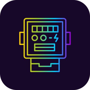  Electric Meter Creative Icons Desig