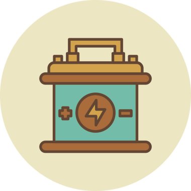 Accumulator Creative Icons Desig