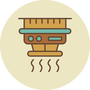 Smoke Detector Creative Icons Desig