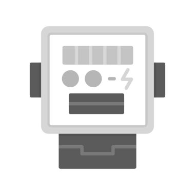  Electric Meter Creative Icons Desig