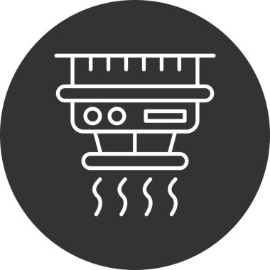 Smoke Detector Creative Icons Desig