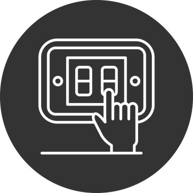 Light Switch Creative Icons Design