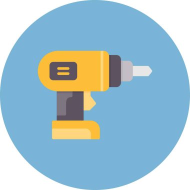 Hand Drill Creative Icons Desig