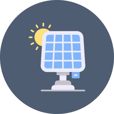 Solar Panel Creative Icons Desig