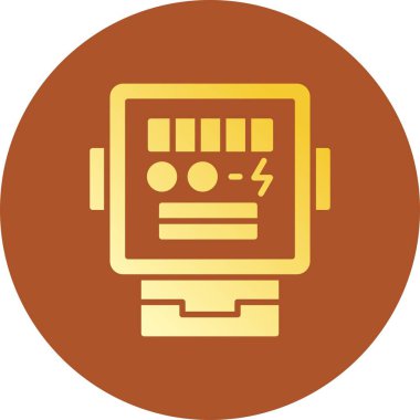  Electric Meter Creative Icons Desig