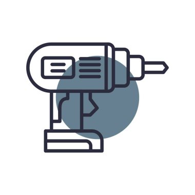 Hand Drill Creative Icons Desig