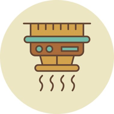 Smoke Detector Creative Icons Desig