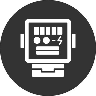  Electric Meter Creative Icons Desig