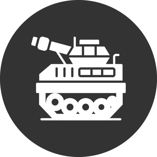 Tank Creative Icons Desig — Vector de stock