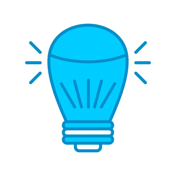 Led Lamp Creative Icons Desig — Stock vektor