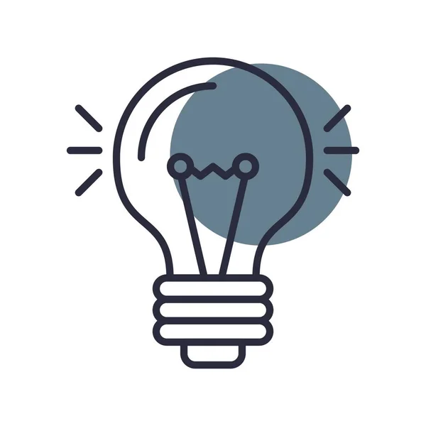 Light Bulb Creative Icons Desig — Stockový vektor