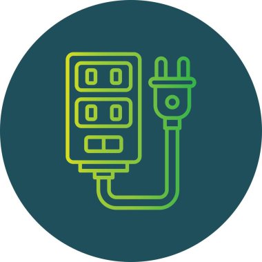 Power Strip Creative Icons Desig